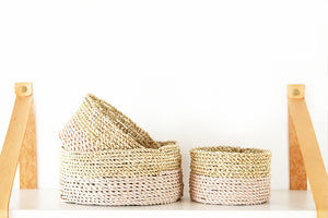 Open image in slideshow, Duo Basket set of 3 Small
