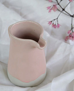 Handgemachte Keramik Krug Pink